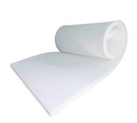 HOUSE OF THREADS HT High Density White Upholstery Foam H.D Premium Quality for cushions window seat pads sofa dinning indoor floor mat wheel chair bench outdoor chair padding 34"x17"x2"