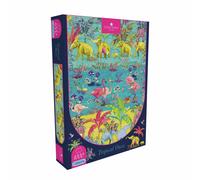 Gibsons HoT: Wild Savannah 1000 Piece Jigsaw Puzzle for Adults - Colourful Wildlife and Landscape Artwork by House of Turnowsky - Sustainably Made in the UK/EU
