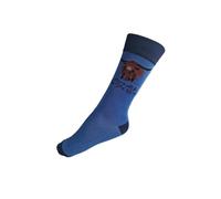 House Of Tweed Mens Luxury Premium Bamboo 100% Biodegrable super Soft Socks Scotland Clan Size 7-12 (UK, Numeric, 7, 13, Regular, Regular, Blue Highland Cow 1)