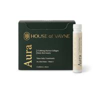 House of Vayne Aura - 15,000mg Marine Collagen Shots Plus 12 Actives. One Shot a Night. Eight Things Looked After. Skin, Hair, Nails, Energy, Immunity, Focus, Bones and Vision.