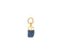 House of Vincent Birth Stone September Pendant 18 ct. Goldplated Brass VJ076-LPG-SS - Woman - Brass Blue/Gold 12 mm