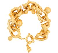 House of Vincent Bone Bracelet Goldplated Brass VJ220-UBG - Woman - Brass Gold