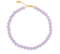 House of Vincent CANDY CORAL LAVENDER M Bracelet Goldplated Silver VJ233-UNG-P-M - Woman - 925 Sterling Silver Gold/Purple 37 cm
