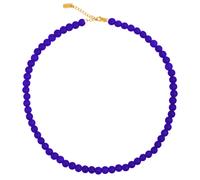 House of Vincent CANDY CORAL MIDNIGHT S Bracelet Goldplated Silver VJ233-UNG-DB-S - Woman - 925 Sterling Silver Blue/Gold 37 cm