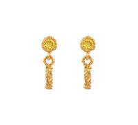 House of Vincent Carnival Totem Earrings 18 ct. Goldplated Silver VJ122-UEG - Woman - 925 Sterling Silver Gold