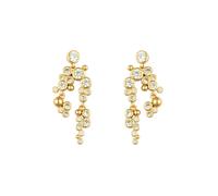 House of Vincent Lost Ember Earrings 18 ct. Goldplated Silver VJ156-UEG - Woman - 925 Sterling Silver Gold