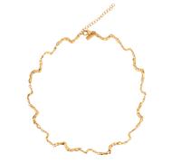 House of Vincent Nightfall Necklace 18 ct. Goldplated Silver VJ127-UNG - Woman - 925 Sterling Silver Gold 37 cm