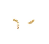 House of Vincent Pendulum Earrings 18 ct. Goldplated Silver VJ177- UEG - Woman - 925 Sterling Silver Gold