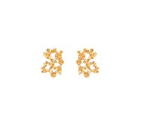 House of Vincent Wildflower Earrings 18 ct. Goldplated Silver VJ199-UEG - Woman - 925 Sterling Silver Gold