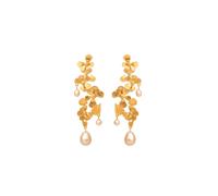 House of Vincent Wildflower Poetry Earrings 18 ct. Goldplated Silver VJ207-UEG - Woman Gold