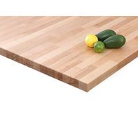 HOUSE OF WORKTOPS - Solid Beech Kitchen Worktops, Length: 1M 2M 3M 4M, Thickness: 27mm and 40mm, Premium Solid Beech Timber Worktops (2M x 620mm x 27mm)