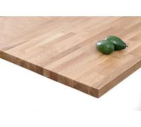 HOUSE OF WORKTOPS - Solid Oak Kitchen Worktop, Length: 1M 2M 3M 4M, Thickness: 27mm and 40mm, Premium Solid Oak Timber Worktops (3M x 720mm x 40mm)