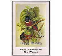 House On Haunted Hill: 16x9 TV: Greeting Card: Happy Birthday