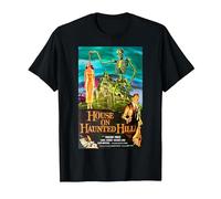 House On Haunted Hill Horror Film Movie Halloween Shirt T-Shirt, Men, Black, Large