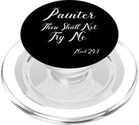 House Painter Decorator Bible Quote Painter Thou Shall Not PopSockets PopGrip for MagSafe