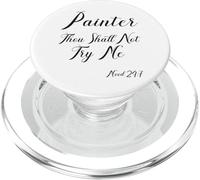 House Painter Decorator Bible Quote Painter Thou Shall Not PopSockets PopGrip for MagSafe