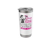 House Painter Decorator Girl Female Painter of Course I Stainless Steel Insulated Tumbler