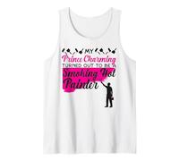 House Painter Decorator Girlfriend Wife My Prince Charming Tank Top