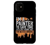 House Painter Decorator I Speak 4 Languages English Case for iPhone 11