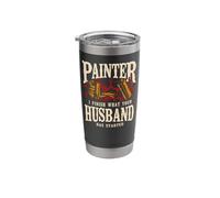 House Painter Decorator Painter I Finish What Your Husband Stainless Steel Insulated Tumbler