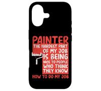 House Painter Decorator Painter The Hardest Part Of My Job Case for iPhone 17