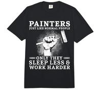 House Painter Decorator Painters Just Like Normal People Comfort Colors Adult Heavyweight T-Shirt
