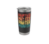 House Painter Decorator Vintage Retro Painter Stainless Steel Insulated Tumbler