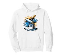 House Painter Hourly Rate Funny Pricing Chart Trades Pullover Hoodie