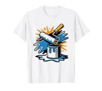 House Painter Hourly Rate Funny Pricing Chart Trades T-Shirt