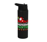 House Painter Santa`s Preferered Painter Stainless Steel Insulated Water Bottle