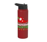 House Painter Santa`s Preferered Painter Stainless Steel Insulated Water Bottle