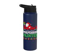 House Painter Santa`s Preferered Painter Stainless Steel Insulated Water Bottle