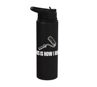 House Painter This is How I Roll Funny Painter Stainless Steel Insulated Water Bottle