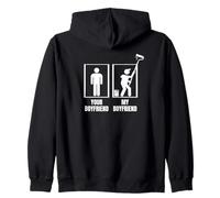 House Painter Your Boyfriend My Boyfriend Funny Painter Zip Hoodie