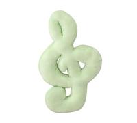 House Pillow Covers Music Note Throw Cute Filled Cushion For Living Room For Music Lovers Soft And (Green,50cm)