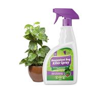 House Plant Bug Killer Spray 500ml - Natural Insecticide for Indoor & Outdoor Plants - Kills Aphids, Spider Mites, Whiteflies, Thrips & Other Pests - Plant Bug Spray for Home & Garden | Ready to use