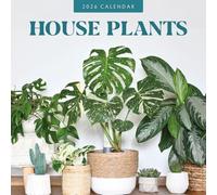 House Plants - 2026 Square Wall Calendar - by Red Robin Publishing