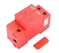 House Protective Device and Low Voltage Arrester, DC1000V 2 Pole 20KA to 40KA Solar Transient Protector with Flame Retardant Shell for Electric System Protection