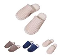 House Shoes For Women Indoor, Memory Foam Slides Flat Heel Slipper Warmth