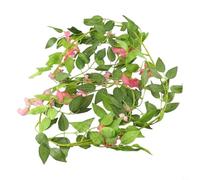 House, Shop, Balcony Decor, 2M Ivy Garland Hanging Plant, Beautiful Colors (c)
