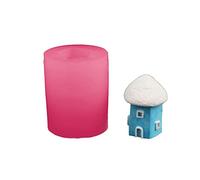 House Silicone Mold Ice Cream Mold Green Bean Cake Candy Chocolate Ice Block French Dessert Cake Decorations Baking Tools