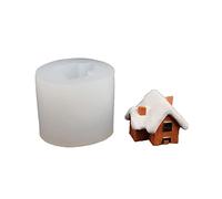 House Silicone Mold Ice Cream Mold Green Bean Cake Candy Chocolate Ice Block French Dessert Cake Decorations Baking Tools