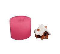 House Silicone Mold Ice Cream Mold Green Bean Cake Candy Chocolate Ice Block French Dessert Cake Decorations Baking Tools