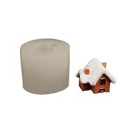 House Silicone Mold Ice Cream Mold Green Bean Cake Candy Chocolate Ice Block French Dessert Cake Decorations Baking Tools