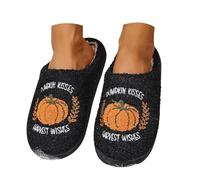 House Slippers for Women Memory Foam Fluffy Slippers Wide Fit Slipper