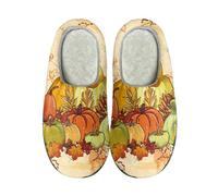 house slippers for women Women's Slippers Thick Warm Wide Fit Faux Fur Anti-Skid Close Toe Thick Fluffy Soft Flip Slipper Non-Slip Close Toe Shoes Indoor ladies memory foam