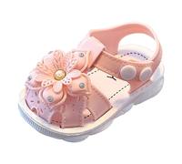 House Slippers Kids Eva Girls Slippers Cushioned Sole Shower Bow Sneakers Espadrilles Flip Flops Ergonomic Safe for Festival and Bathroom Pink