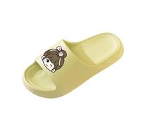 House Slippers Ladies Men Thick Soles Stepping Feeling Light Soft Soles Slipper Womens Printed Cloud Sliders Lovers Summer Home Non-Slip Slides for Shower Bathroom Beach Indoor Outdoor Size 3-8