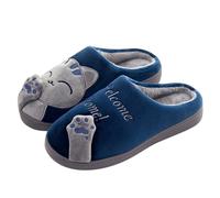 House Slippers Women Men Fluffy Fuzzy Ladies Memory Foam Cat Slippers Slip on Anti-Skid Sole Bedroom Cloud Ladies Slippers Indoor Outdoor Fluff Plush Slippers Comfy House Shoes with Fur Lining