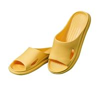 House Slippers Women's Men Thick Soles Stepping Feeling Light Soft Soles Slipper Ladies Cloud Sliders Lovers Summer Home Non-Slip Slides for Shower Bathroom Pool Beach Indoor Outdoor Size 4-6